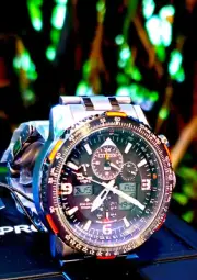 Citizen Promaster Air Skyhawk Eco-Drive Super Titanium Atomic Time Sapphire