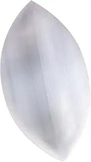 Selenite Bowl, Crystal Charging Plate Bowl, White Natural Gypsum Home Decoration for Smudging, Healing, Cleansing, Prayer