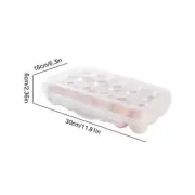Egg Box For Refrigerator Stacked Fridge Egg Holder Anti-collision Egg Storage