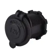 2PCS 12V-24V Waterproof Car Motorcycle Cigarette Lighter Socket Power Outlet Adapter