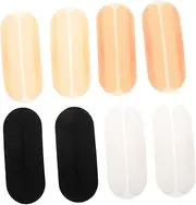 Anneome Comfortable Shoulder Pads Silicone 8 Non Slip Bra Strap Holders Women's Bra Strap Pads Soft Shoulder Protective for Lingerie