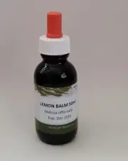 LEMON BALM LIQUID EXTRACT TINCTURE 50ml Herbal Concentrate Melissa officinalis