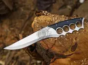 hunting knife fixed blade, full tang sharp survival knife with Pouch 13.5 inch