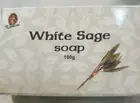 White Sage Purifying Beauty Bar Soap Kamini Smudge 100% Vegan 3 pack Chunk clean