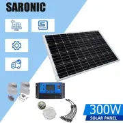 12V 300W Solar Panel 300 Watt Mono Caravan Camping Battery Charging Controller