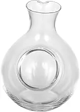 Cabilock Ice Wine Dispenser Elegant Glass Decanter for Smooth Serving Stylish Liquor Container for Wine Tasting at Home Parties
