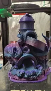Kraken dice tower