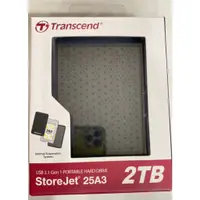在飛比找蝦皮購物優惠-【Transcend 創見】 2TB 外接硬碟 StoreJ