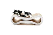 Cat Scratcher Infinity Lounge, White