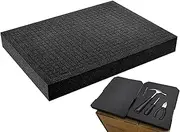 Foam Inserts for Cases - PU Pluck-Pick Soft Foam with High Density - Packing Cases and Crafts Organizational Foam Sheets for Jewelry, Cameras, Collectibles