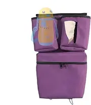 Pram Organiser Bag, Pram Caddies - Oxford Fabric Stroller Organiser | Reusable Pram Caddies with Cup Holder, Stroller Storage for Men or Women