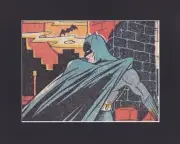 8X10" Matted Print Golden Age Comic Book Art: Batman