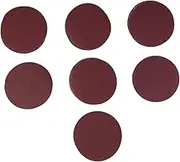 Cabilock Round Self Stick Sanding Sheets Dark Red Sandpaper Discs Grits Each for Finishing Cleaning and Deburring