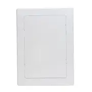 34053 6 in. x 9 in. Plastic Access Panel, White