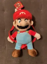 Super Mario Bros Mario Plush Backpack - Unique Gift Idea!