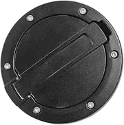 Car Gas Cap Fuel Tank Cover，Compatibel For Jeep Wrangler JK JKU 2/4Doors 2007 2008 2009 2010 2011 2012 2013 2014 2015 2016 2017 2018