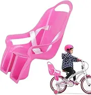 Children Bicycles Doll Seat, Decorative Bikes Chair for Dolls with Stickers, Kids Bikes Accessories, Baby Dolls Carrier for Dolls and Plush Toys & Stuffed Animal