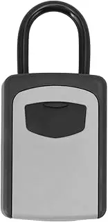 Large Capacity Wall Mounted Resettable 4 Digit Key Lock Box Security Lockbox House Keys