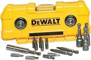 DeWalt Magnetic Toughcase Screwdriver Bit 15-Pieces Set, Yellow