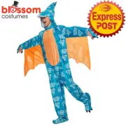 EY296 Deluxe Pterosaur Dinosaur Dino Jumpsuit Adult Costume Book Week Animal