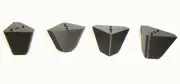 NR200 Case Feet TALLER 40mm 70mm Set of 4-Fit Fan Extended Height COOLER MASTER