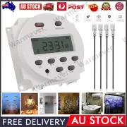 Digital LCD Timer Switch Electronic Power 7 Days Weekly Programmable Time Relay