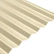 Fielders 2400mm 0.42mm BMT Colorbond Steel Classic Cream S-Rib Corrugated Steel Cladding