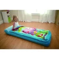 在飛比找Yahoo!奇摩拍賣優惠-[休閒時尚] INTEX 兒童充氣床墊睡袋 66802