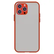 Skin-Touch Phone Shell for iPhone 15 Pro,TPU+PC Hybrid Cover Phone Back Case