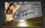 2018 Benchwarmer JAIME HAMMER Hot For Teacher #38 SCHOOL GIRLS Auto PLAYBOY Sexy