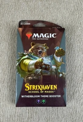 Magic the Gathering Strixhaven School of Mages Witherbloom Theme Booster NEW
