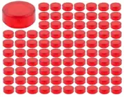 ☀️Lego 1x1 Trans-Red Round Tiles x100 Stud Part Piece Bulk Lot Legos # 98138