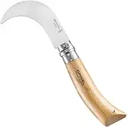 Opinel Stainless Steel #10 Pruning Knife - Blister Pack, 10cm