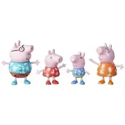Peppa Pig Toys Peppa's Family Holiday, 4 Family Figures in Tropical Holiday...
