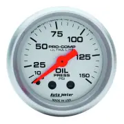 Auto Meter 4323 Ultra-Lite Oil Pressure Gauge