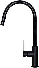 Meir Round Piccola Pull Out Kitchen Mixer Tap - Dual Spray Functions, Ergonomic Soft-Moving Handle, Retractable Pull-Out Hose, Suitable for Front-Facing or Side Handle Installation - Shadow Gunmetal