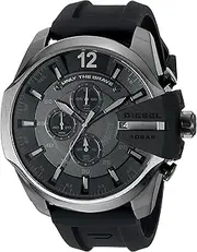 [Diesel] Mega Chief Stainless Steel Men's Watch with Analog or Digital Movement