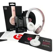 Beats Solo3 Wireless Headphones Pink Accessories Included