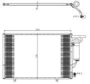 Fits Ford Fiesta 2008- 1.2 1.4 1.5 dCi 1.6 PV Air Conditioning Condenser