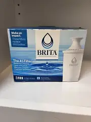 Brita Water Pitcher Replacement Filters White, 3 Pack New Sealed Packaging