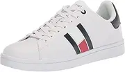 [Tommy Hilfiger] Men's LANSEN Sneaker, White, 12