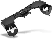 Controller Shell Case, Soft Touch Grip Front Housing Shell Faceplates Reusable Plastic Shell for PS4 Controller Housing Case