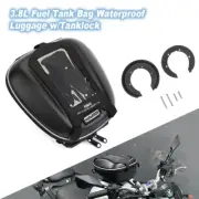 3.8L Fuel Tank Bag Waterproof Luggage w/Tanklock For VOGE 650 DS/DSX 300 DS 500R