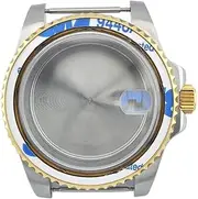 1pc 41mm Case NH35 Watch Case Stainless Steel Glass Case Watch Accessories Parts Fit NH35/NH36 Movement(Case-5)