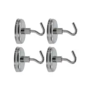 Everhang Silver Magnetic Hook - 4 Pack
