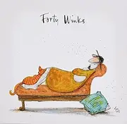 Sam Toft (Forty Winks) Printed Canvas 30 x 30 cm