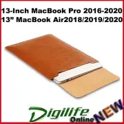 Soyan Leather Sleeve Brown for 13" MacBook Pro 2016-2020&13" MacBook Air 2018-20