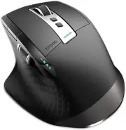 Bluetooth Mouse, RAPOO MT750 Wireless Mouse Multi-Device (Multi-Mode:BT 5.0/4.0)