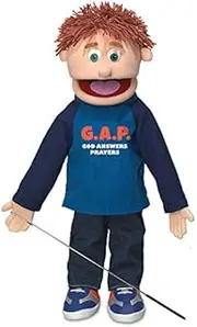 25 God Answers Prayers Peach Boy Full Body Christian Ministry Puppet