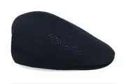 Kangol Mens Neo Geo Ivy Flat 507 Hat Cap Newsboy Gatsby Golf Driving - Black
